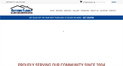 Desktop Screenshot of baytownfloors.com